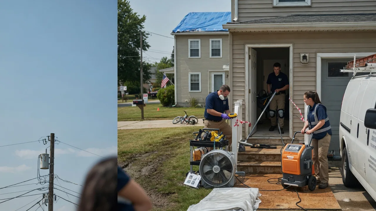 Water Damage Repair in Souris, ND near me